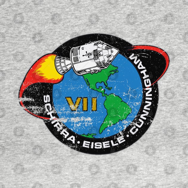 Apollo 7 Vintage Insignia by Distant War